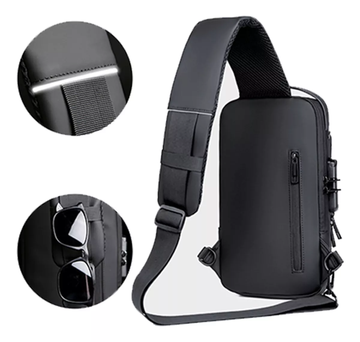 Bolso Antirrobo Impermeable USB