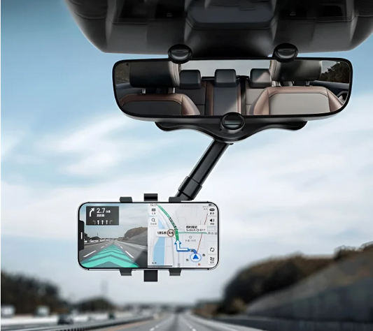 Soporte Celular Retrovisor 360º